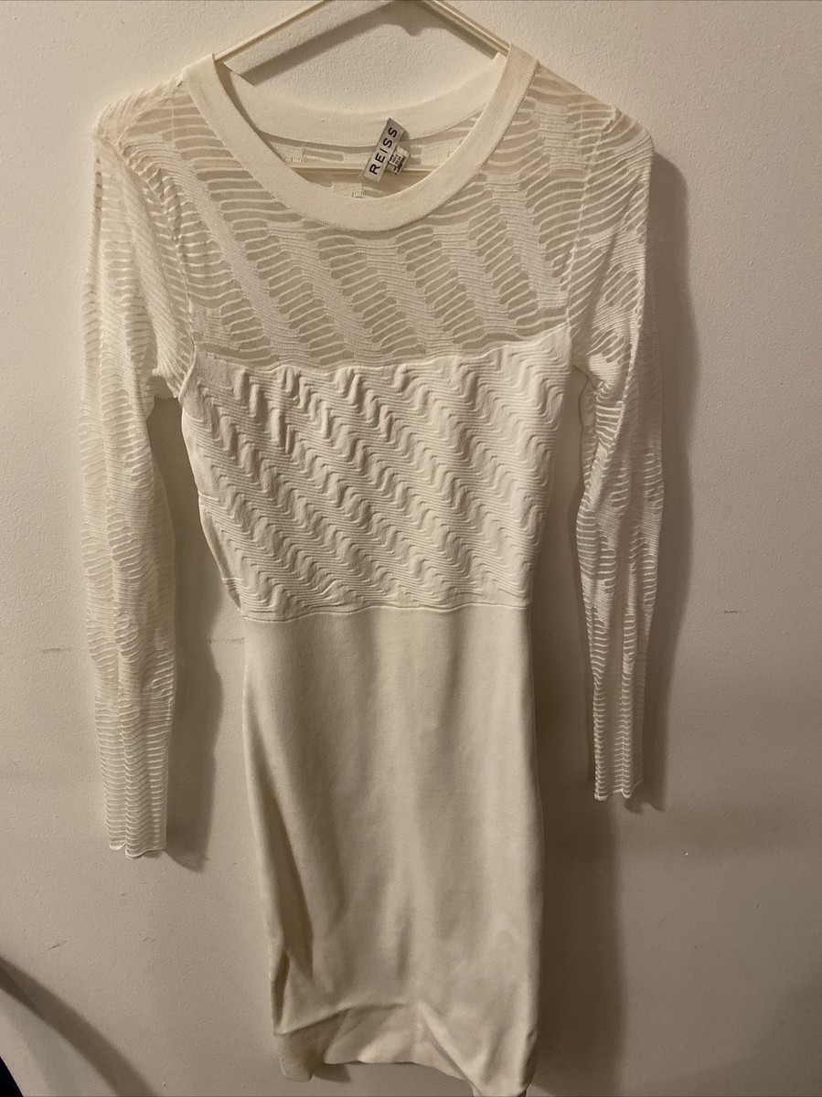 Reiss White bodycon Womens Size