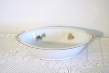 FUKAGAWA PINE CONE ARITA Japan Rim 10 5/8" Oval Vegetable Serving Bowl