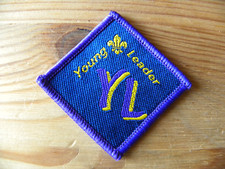 UK Scouting Discontinued Explorer Scout Badge Young Leader Badge 