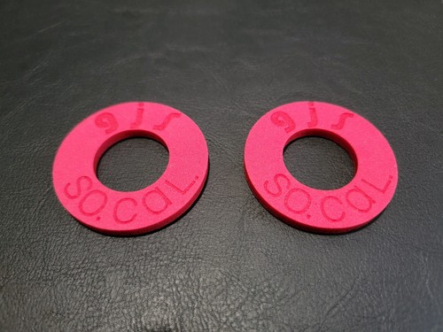 GJS So Cal BMX Die Cut Custom Doughnuts Red