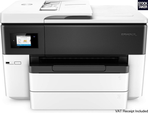 HP OfficeJet Pro 7740 A3 A4 Colour Multifunction Inkjet Printer (Inks & VAT Inc) - Picture 10 of 11
