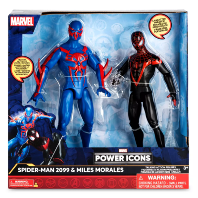 Marvel Spider Man 2099 & Miles Morales Interactive Talking Action