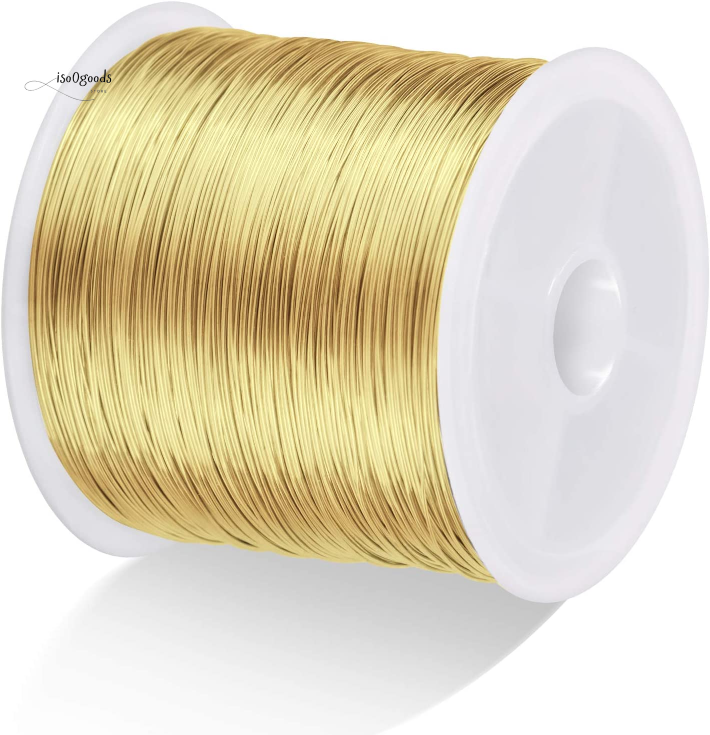 328Ft Jewelry Wire Craft Wire 26 Gauge Tarnish Resistant Jewelry Beading Wire Co