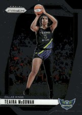 2024 Panini WNBA Prizm #105 Teaira McCowan Dallas Wings