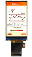 3 inch 360x640 IPS TFT LCD Display SPI RGB Interface ST7701 Controller