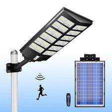 Commercial 3500W Solar Light Outdoor Motion Sensor 200000LM Parking Lot Lights