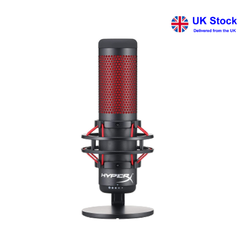 QuadCast Standalone Microphone by HyperX Perfect for Streaming, Cont  Creation