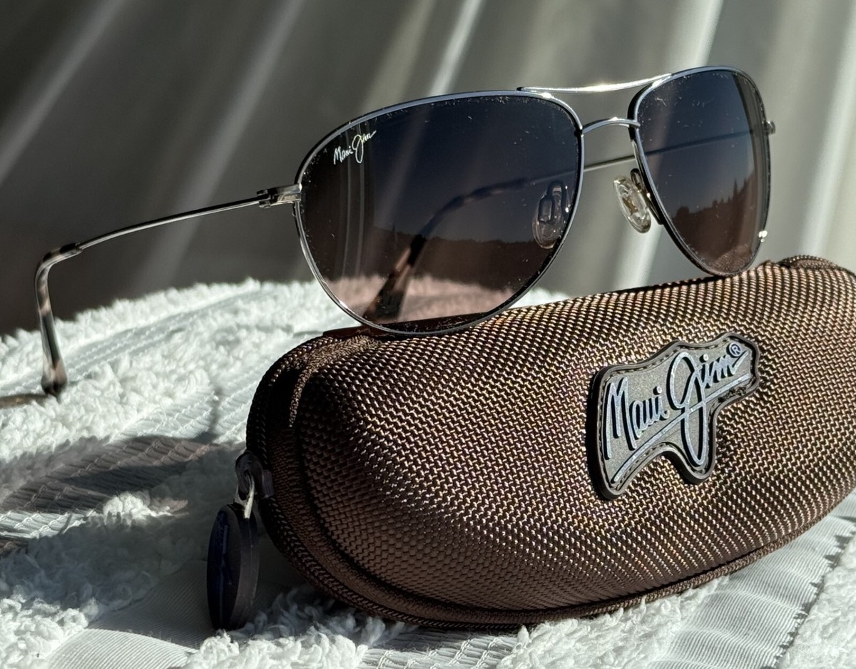 Maui Jim TITANIUM Frames/Sunglasses Unisex Half Moon Polarized Sunglasses | Maui Jim® main image 2