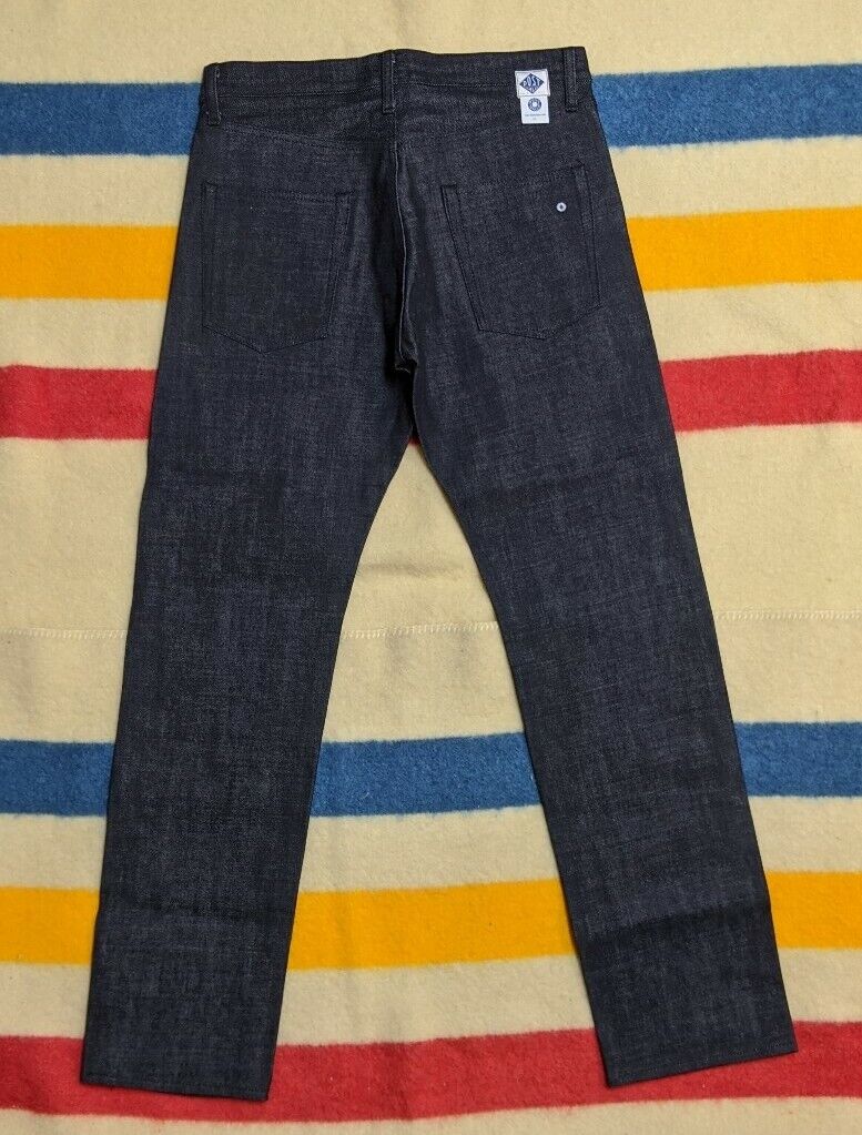 NEW Post Overalls O'All's Japan Deep Indigo Raw Selvedge NEW Post Overalls O'All's Japan Deep Indigo Raw Selvedge