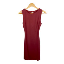 NWT Windsor Burgundy Backless Dress- Medium