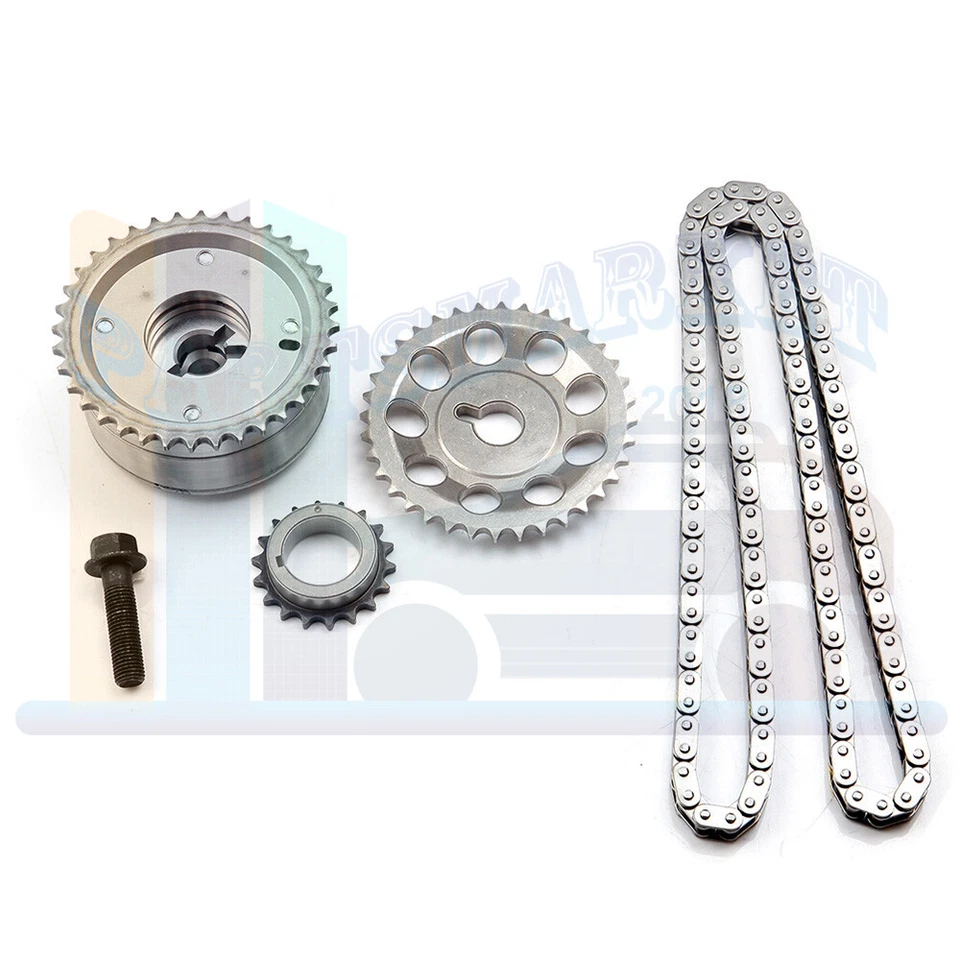 Head Gasket Set Timing Chain Kit Water Pump For 07-12 Toyota Yaris 1.5L - Image 2 of 4