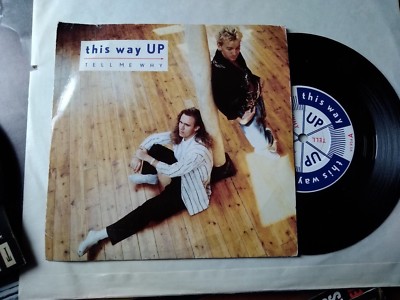 7'' THIS WAY UP TELL ME WHY MOVE ON UP TO HEAVEN EX/EX+