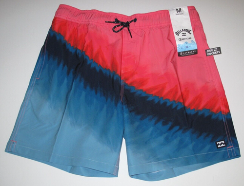 Billabong Men's M Laybacks Board Shorts Unlined Side Pockets Elastic Waist