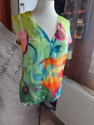 Chilli   Bluse   Gr. S/ M   Italy   ganz feines dünnes Material   nicht getragen