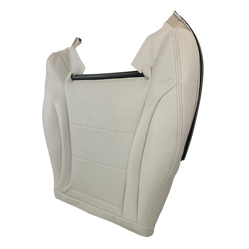 For 2015-2021 Mercedes-Benz GLC300 C-Class Driver Bottom Leather Seat Cover Tan — 第 3/4 张图片