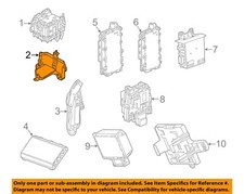 GM OEM 17-18 CT6 Electrical Electrical Components-Inverter Bracket 23121725