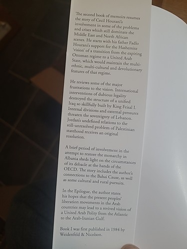 An Unfinished Odyssey by Cecil Hourani, Books I & II (2012, paperback) RARE - Bild 3 von 5