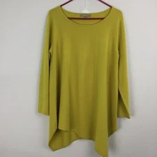 Neiman Marcus Cashmere Asymmetric Sweater womens size Large