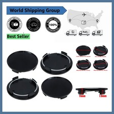 High-quality 63mm Wheel Rim Center Caps - Rust Moisture Protection 4 Pack