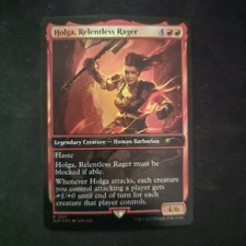 Holga, Relentless Rager Secret Lair Drop Foil