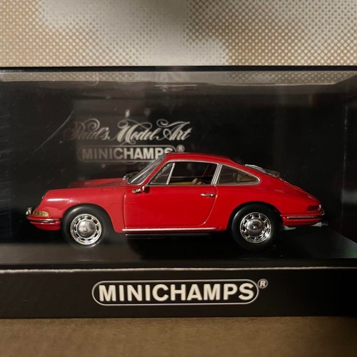 Minichamps 1/43 Porsche 911 901 estrecho 1964 rojo diecast modelo de coche...