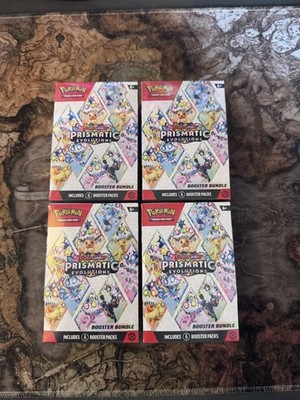 Pokémon TCG Scarlet & Violet Prismatic Evolutions Booster Bundle Sealed
