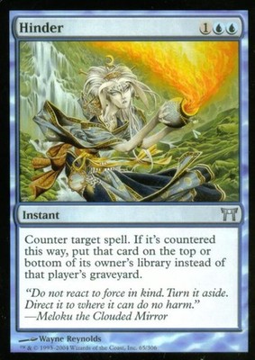 Hinder - Light Play MTG Champions of Kamigawa