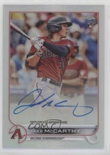 2022 Topps Chrome Rookie Auto Refractor /499 Jake McCarthy #RA-JMC Auto RC