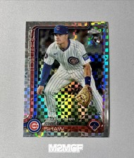 2025 Topps Chrome Matt Shaw Rookie Debut X-Fractor RC #USC135 | M2M Card Flips