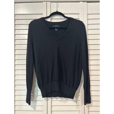 Forever 21 Women's Black V-Neck Lightweight Sweater XS