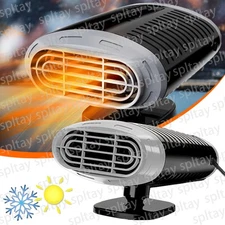 2000W Portable Heater Heating Cooling Fan Defroster Demister for Car Truck 12V