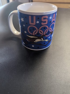 1996 Atlanta Olympics Mug Roadrunner Wile E Coyote