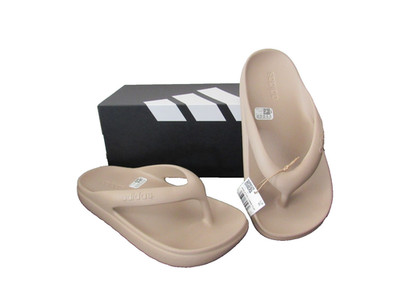 adidas Adilette Lumia Women's size 9 Khaki Lightweight CloudFoam Flip-Flops