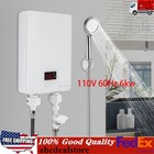 6000W Instant Hot Water Heater Electric Tankless On Demand House Shower Sink