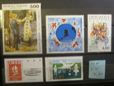 France - small Lot of 5 Values, **
