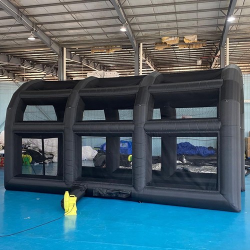 19,68 Fuß x 9,84 Fuß aufblasbares Tenniszelt Baseball Fußballplatz Käfig mit Gebläse - Bild 6 von 10