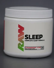 RAW Natural Sleep Aid Supplement - Relaxation Enhancer (Exp 8/1/2026)