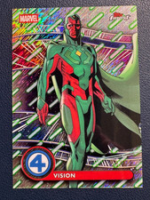 2026 Topps Finest Fantastic 4 Vision Uncommon CosmicRay #58/65 No.83