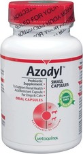Vetoquinol Azodyl Kidney Support Probiotic Supplement for Dogs & Cats 90 Capsule