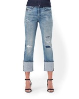 G-Star Damen Jeans, Noxer High Straight Wmn, Blau Vintage Restored, W28 L30