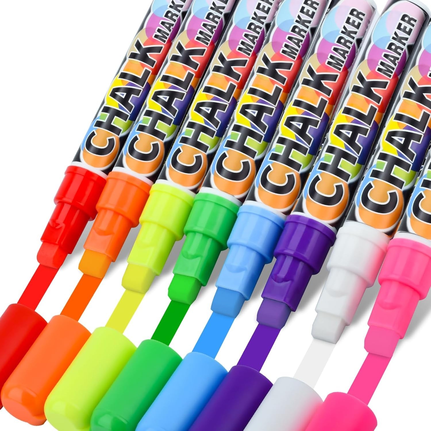 For Cars, Liquid Chalk Marker Pens For Glass, Wet Erase Mar