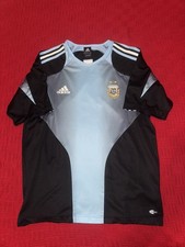 2004 Adidas ARGENTINA Training Jersey Shirt - Climacool - Maradona Messi