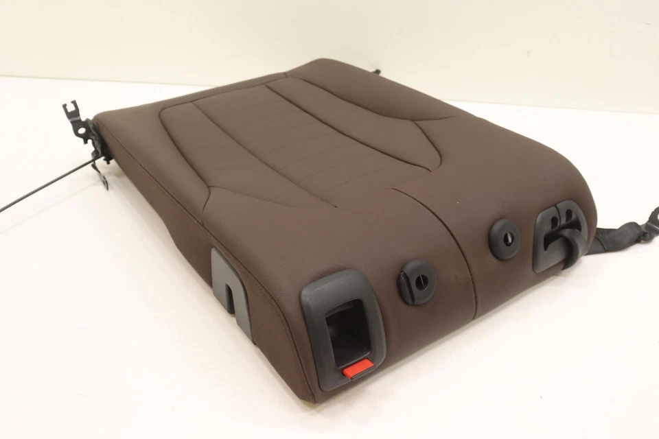 BMW X4 G02 2019-2025 asiento trasero izquierdo cubierta de cojín superior fabricante de equipos originales marrón_mamu Foto 3 de 4