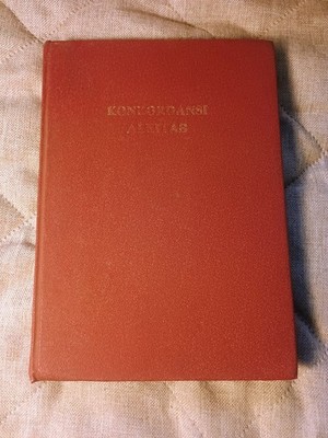 Konkordansi Alkitab Dr. D.F. Walker 1986 Hardcover Indonesian