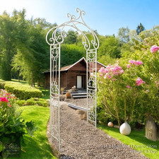 Large Rustic Stunning Victorian Style Garden arbour Garden Arch Garden structure