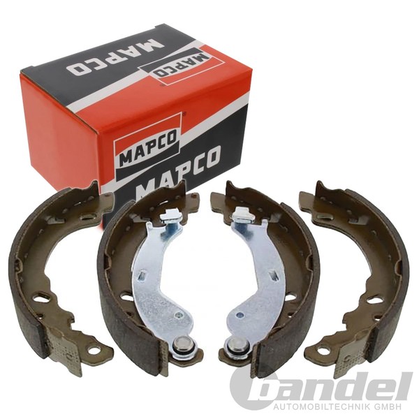 Mapco Bremsbacken Satz Hinten Passend FüR Fiat 500 500L Panda Ford KA | 8032-image