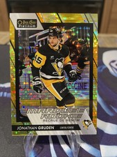 2023 O-PEE-CHEE PLATINUM #231 JONATHAN GRUDEN SEISMIC GOLD RC ROOKIE /50