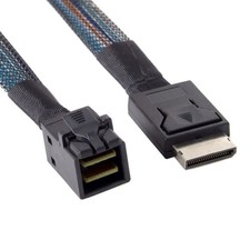 Mini SAS SFF-8643 To SFF-8611 Oculink Cable 65CM, not supported NVME, U.2 nl