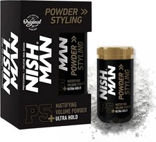 NISHMAN Hair Styling Powder P5 - Mattifying Volume Ultra Hold 20g