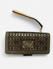 Guess clutch wallet specifically a "wristlet" 